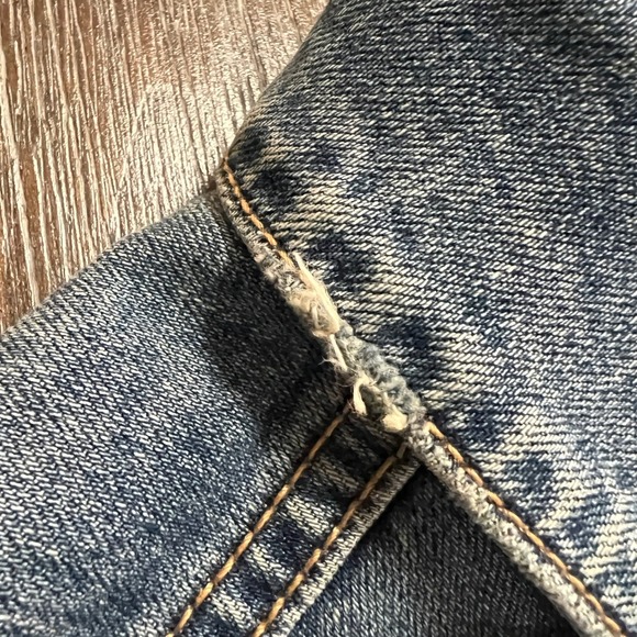 Lucky Brand The Tomboy Trucker Denim Jacket XL TG Blue Wash - Picture 3 of 14